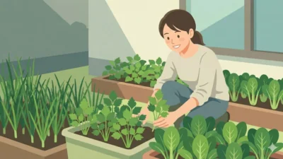 日当たりが悪い庭でも育つ家庭菜園の野菜・ハーブ10選