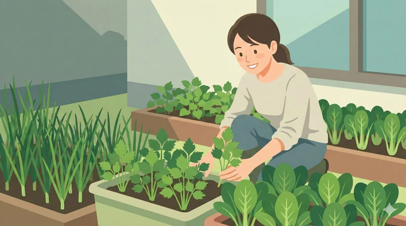 日当たりが悪い庭でも育つ家庭菜園の野菜・ハーブ10選