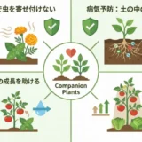 コンパニオンプランツ入門｜家庭菜園で相性のいい組み合わせ例