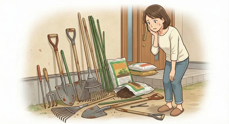家庭菜園の道具を屋外で収納するアイデア｜予算別おすすめグッズも紹介