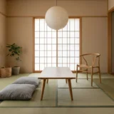 和室×北欧インテリアのつくり方｜色と素材の合わせ方