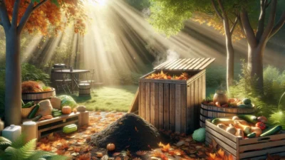 家庭菜園の堆肥の作り方｜生ゴミと落ち葉で自作する方法