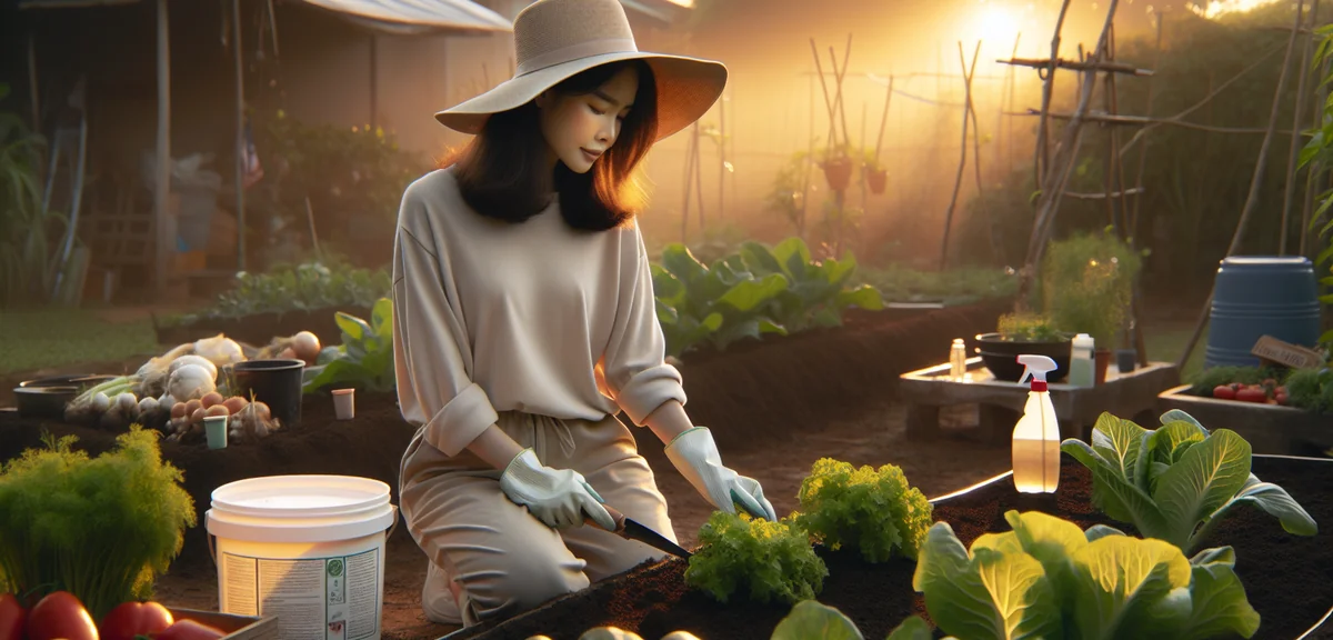 家庭菜園の虫除け対策｜服装・グッズ・作業時間の工夫