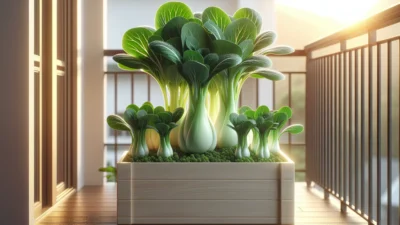 チンゲンサイのプランター栽培｜短期間で収穫できる初心者野菜