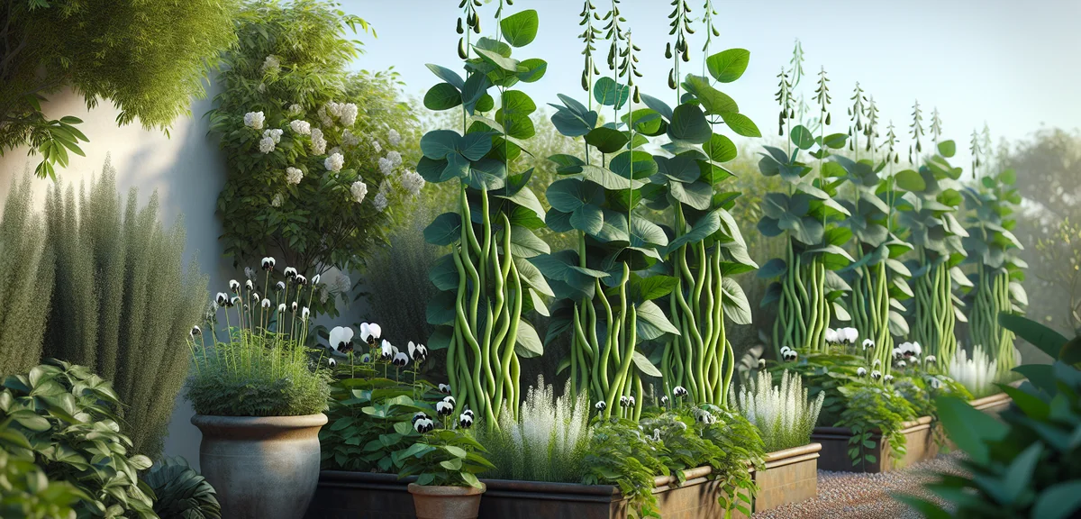 そら豆のプランター栽培｜摘心と整枝で実を大きく育てるコツ