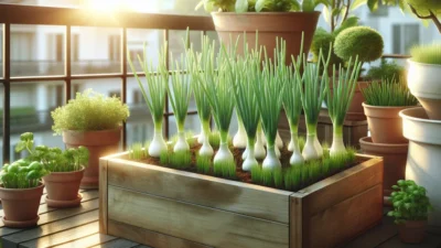 ネギをプランターで育てる方法｜再生栽培で長く収穫を楽しむコツ