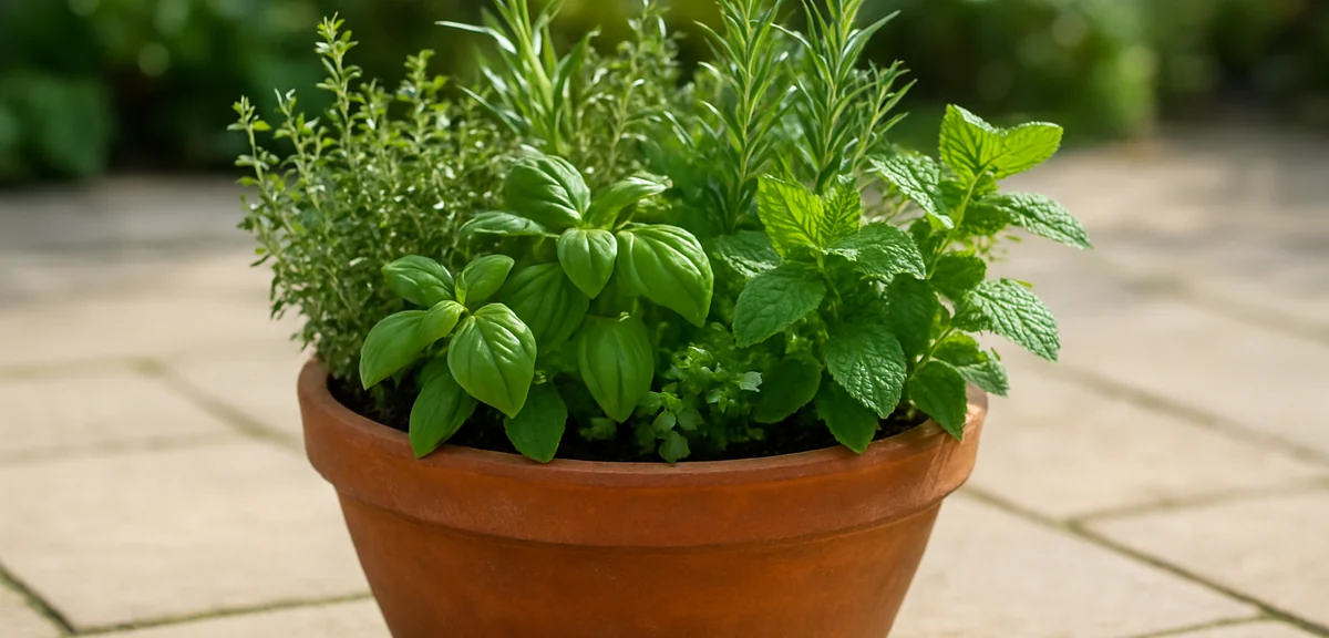 春のハーブ寄せ植え｜料理を彩る相性のいい組み合わせ