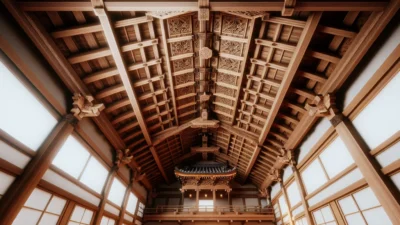 和室の天井の種類と特徴｜竿縁天井・目透かし天井・格天井を解説