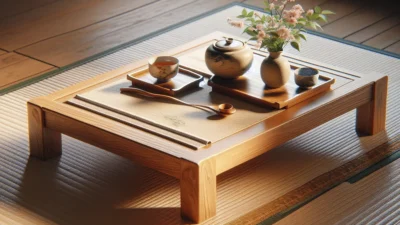 和室のテーブルをおしゃれに見せるコツ｜素材とコーディネート