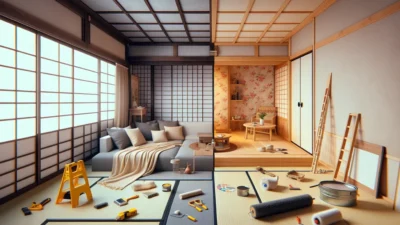 和室から洋室にDIYで変える方法｜費用を抑えたセルフリフォーム
