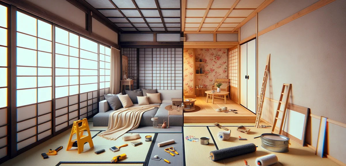 和室から洋室にDIYで変える方法｜費用を抑えたセルフリフォーム