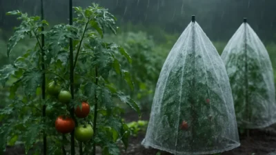 梅雨の家庭菜園対策｜病害虫・徒長・カビ予防の完全ガイド