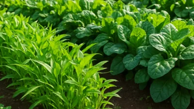 夏でも育つ葉物野菜10選｜空芯菜・モロヘイヤ・つるむらさき