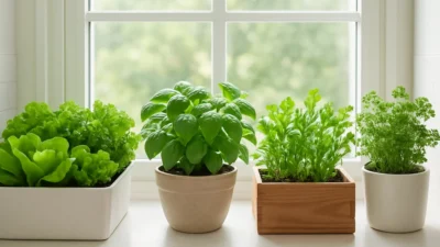 室内で野菜を育てる方法｜光と虫と場所の解決