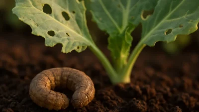 ヨトウムシ対策｜夜に食べる害虫の見つけ方