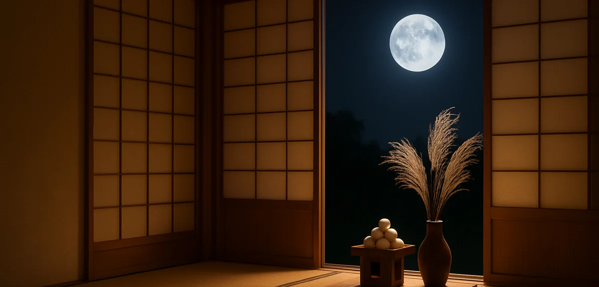 十五夜のお月見｜和室での飾り方と供え方